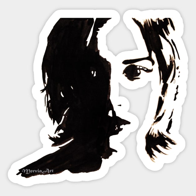 Kate Winslet Sticker by MerviaArt